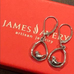 JA Love Birds Dangling Earrings